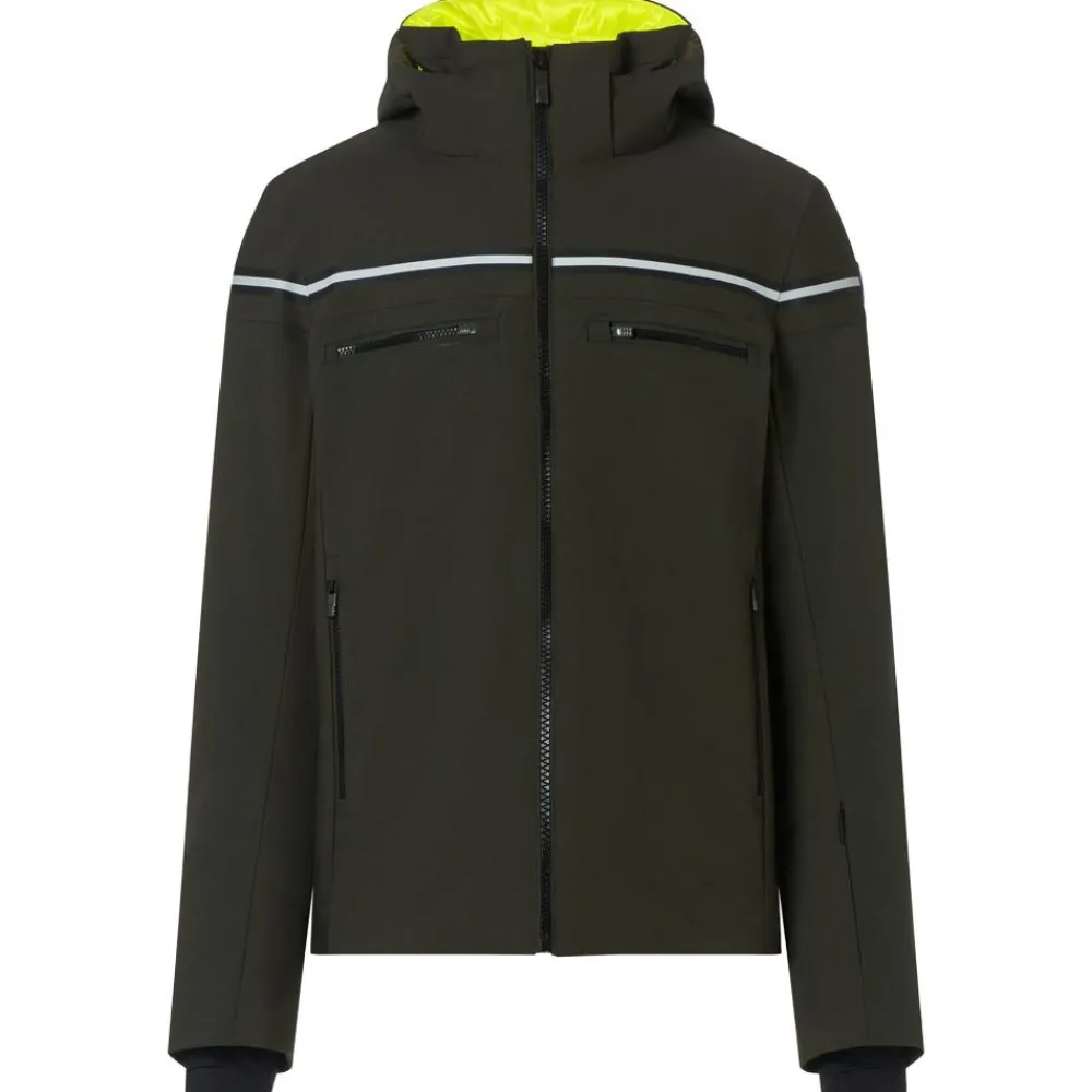 Veste De Ski Homme|Veste De Ski<Fusalp Blouson Ski Edgar Army Acid