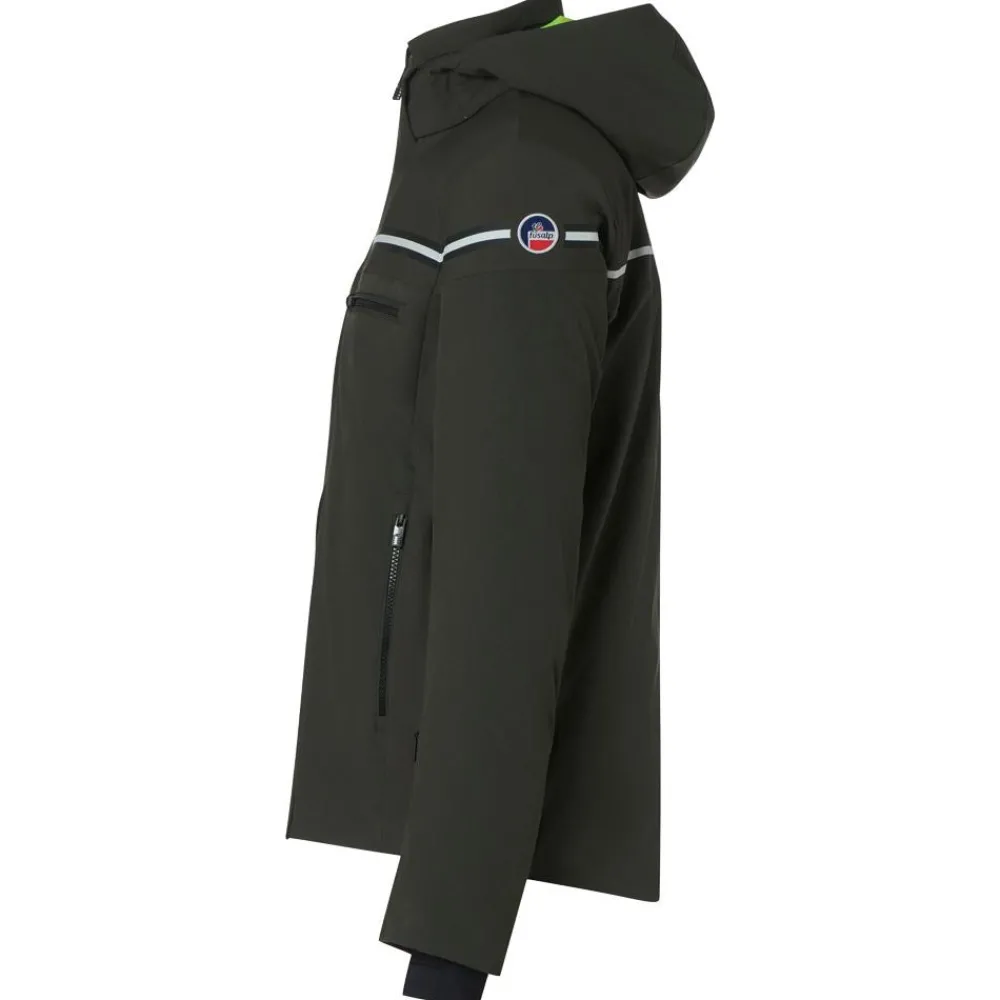 Veste De Ski Homme|Veste De Ski<Fusalp Blouson Ski Edgar Army Acid