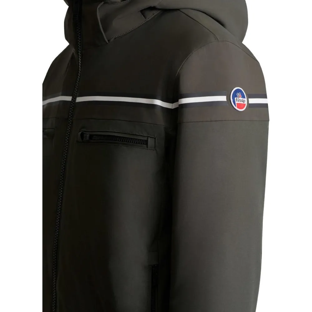 Veste De Ski Homme|Veste De Ski<Fusalp Blouson Ski Edgar Army Acid