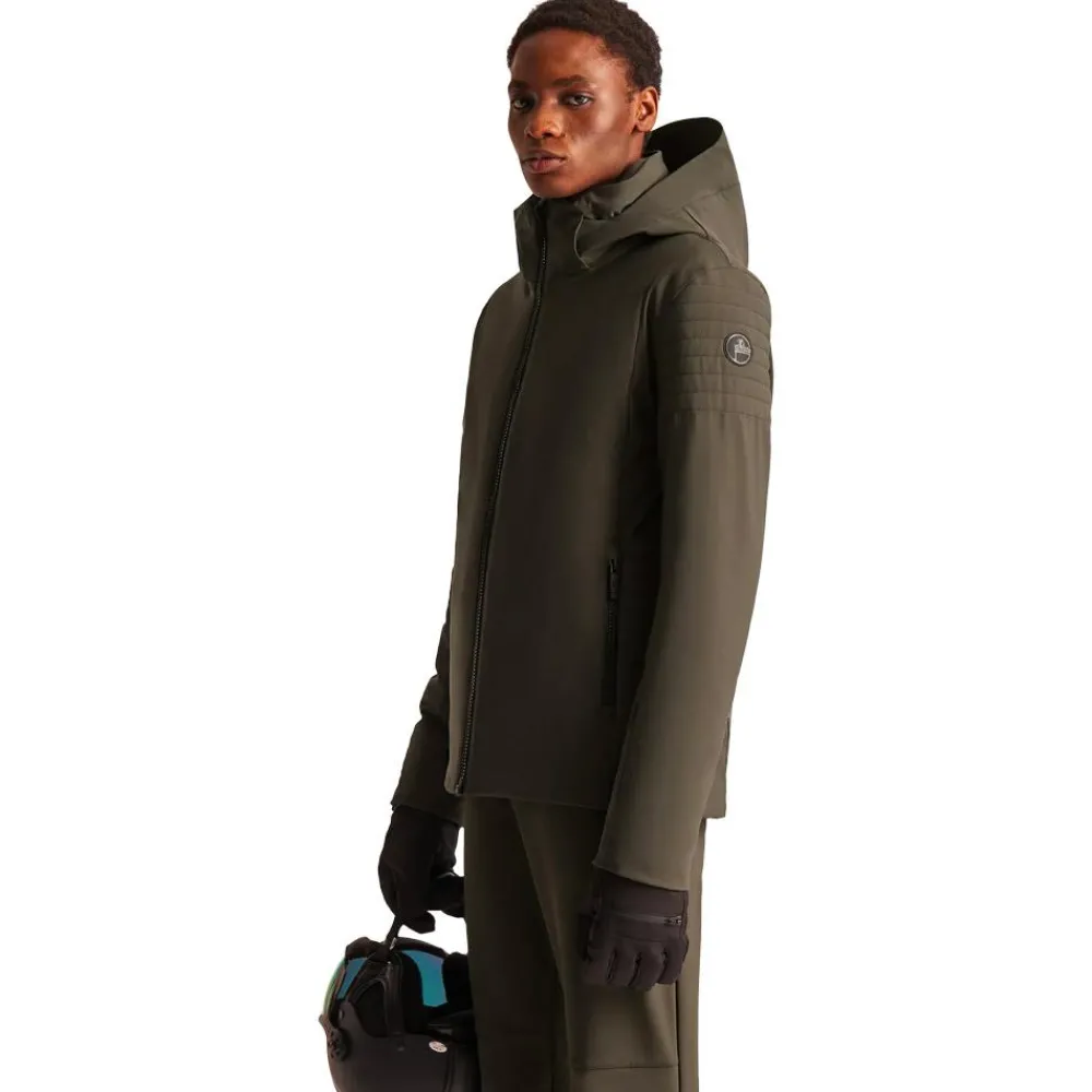Hot Blouson Ski Power 3 Army Homme Softshell|Veste De Ski Homme