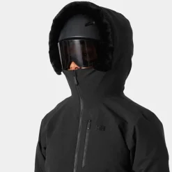 Clearance Blouson Ski W Valdisere Puffy Black Femme Veste De Ski Femme|Veste De Ski