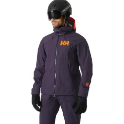 Discount Blouson Ski Sogn Shell 2.0 Black Grape Homme Veste De Ski Homme|Veste De Ski