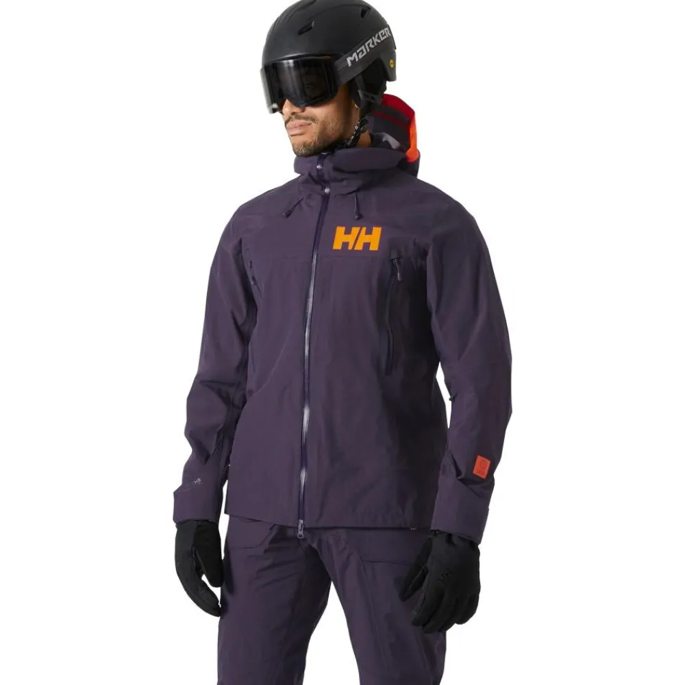 Discount Blouson Ski Sogn Shell 2.0 Black Grape Homme Veste De Ski Homme|Veste De Ski