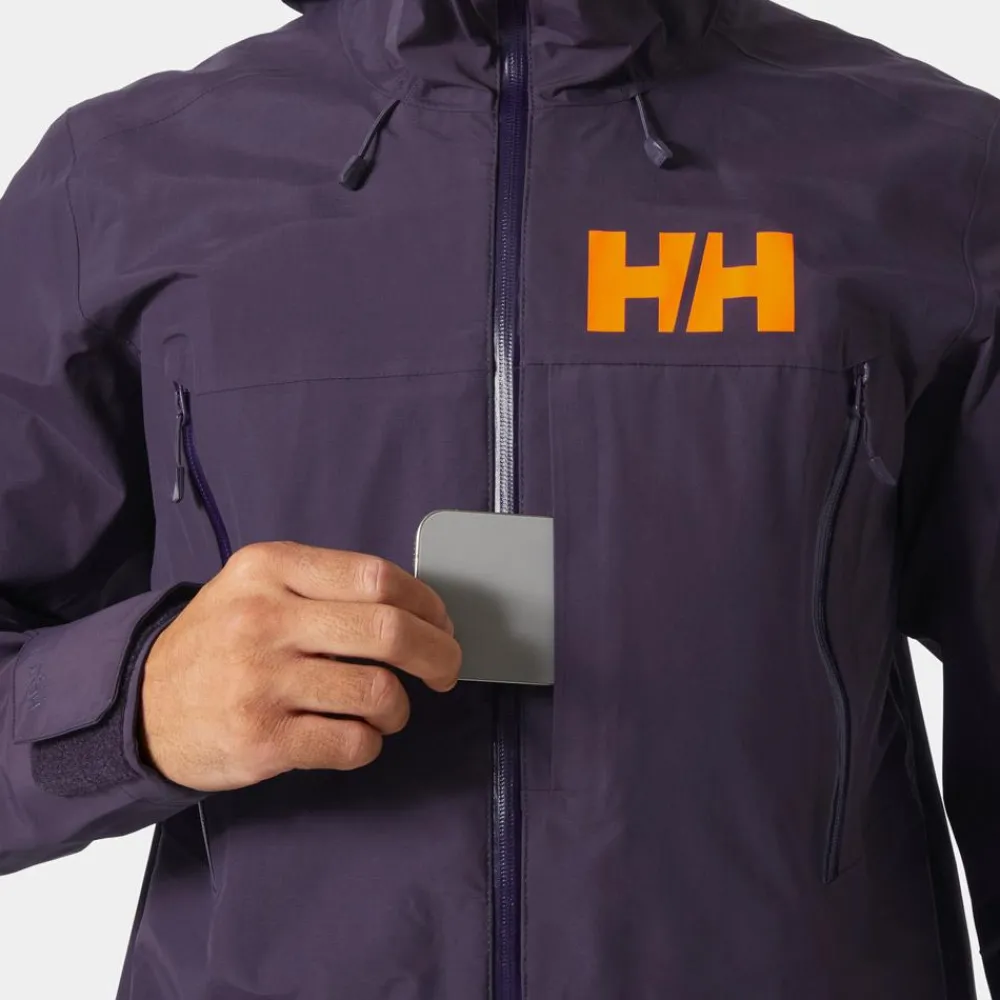 Discount Blouson Ski Sogn Shell 2.0 Black Grape Homme Veste De Ski Homme|Veste De Ski