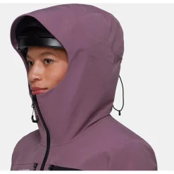 Blouson Ski Stoney HS Thermo Hooded Jacket Women Flux Black Femme Veste De Ski Femme|Veste De Ski
