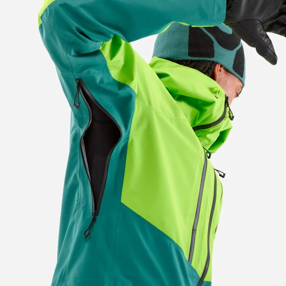 Veste De Ski|Veste De Ski Homme<Millet Blouson Ski M White 3L Jkt Bottle Macaw Green