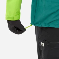 Veste De Ski|Veste De Ski Homme<Millet Blouson Ski M White 3L Jkt Bottle Macaw Green
