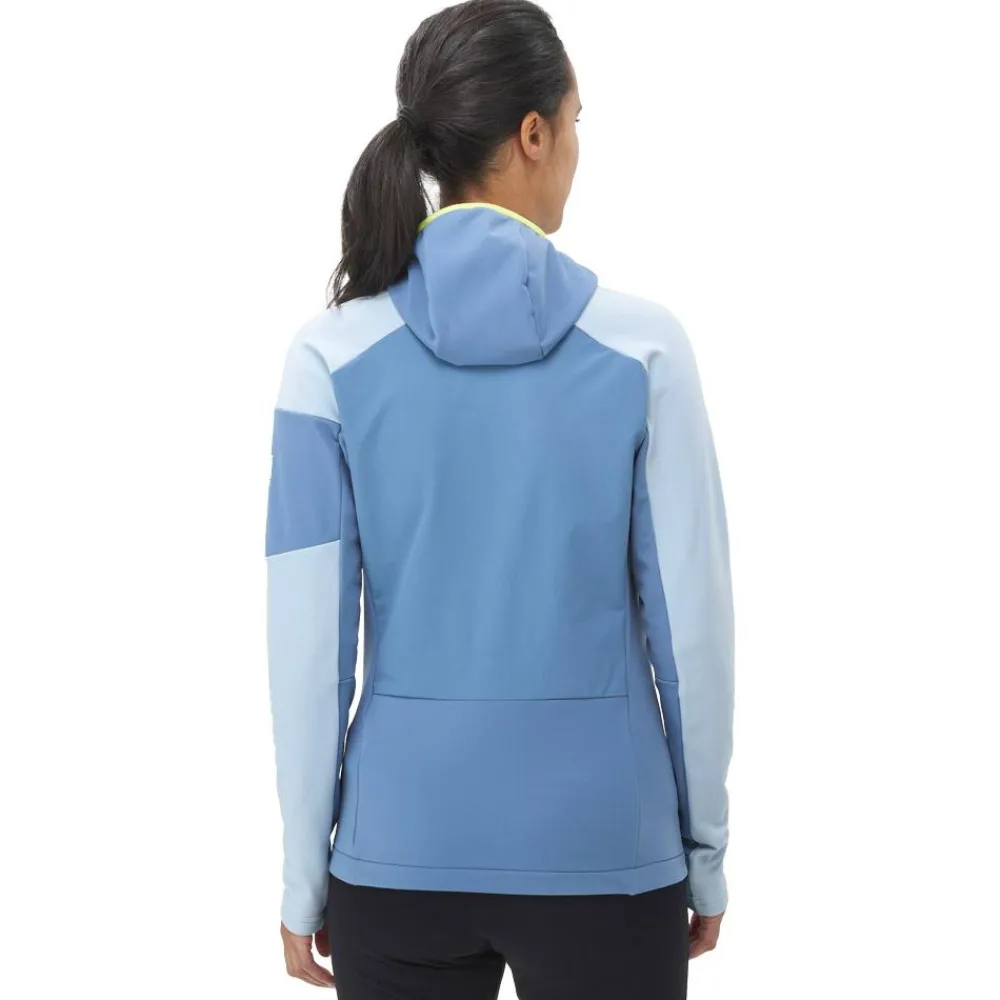 Outlet Blouson Ski Pierra Ment Hoodie W Coronet Blue Iceberg Femme Veste De Ski|Veste De Ski Femme