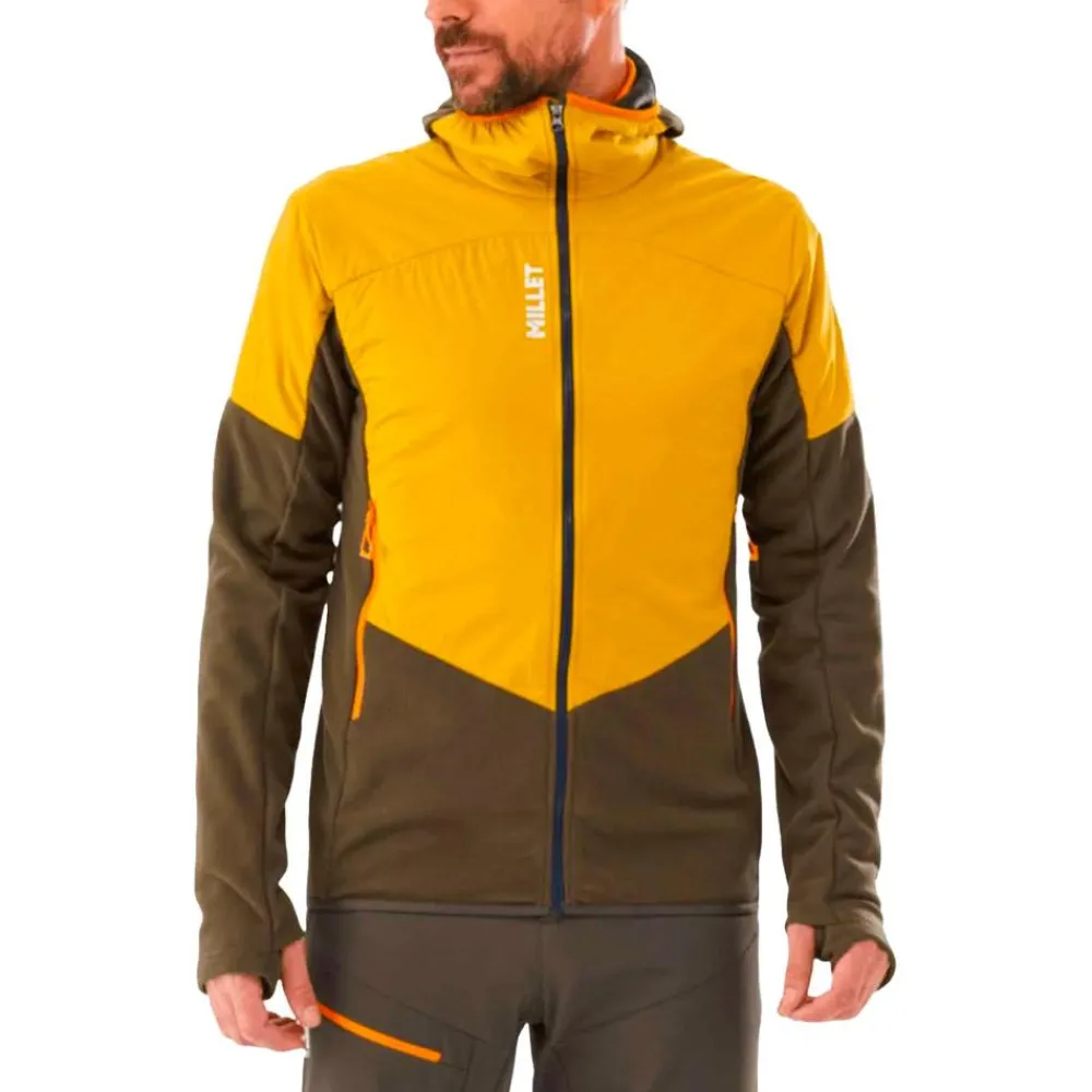Sale Blouson Ski Rutor Alpha Hoodie M Deep Jungle Safran Homme Veste De Ski Homme|Veste De Ski