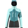 Veste De Ski Femme|Veste De Ski<Millet Blouson Ski White Shield Jkt W Black Aruba