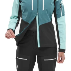 Veste De Ski Femme|Veste De Ski<Millet Blouson Ski White Shield Jkt W Black Aruba