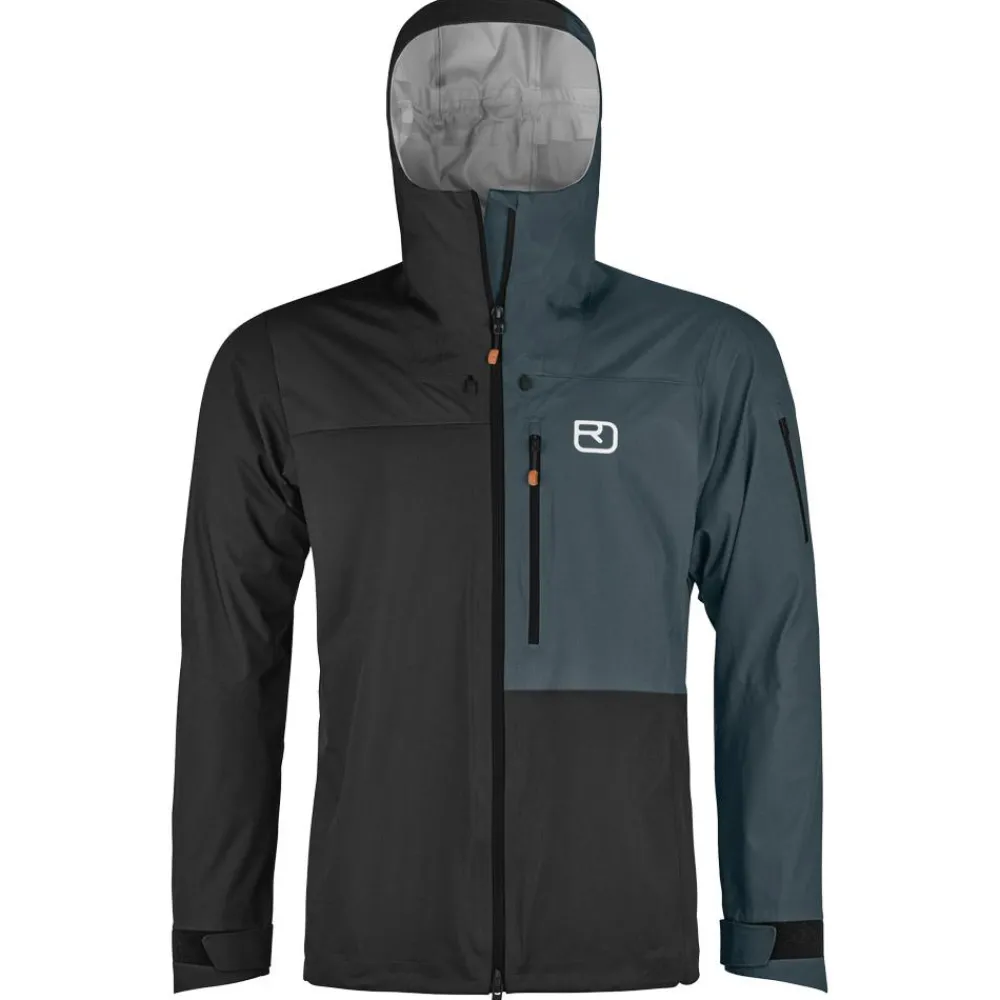 Sale Blouson Ski 3L Ortler Jkt M Black Raven Homme Veste De Ski|Veste De Ski Homme