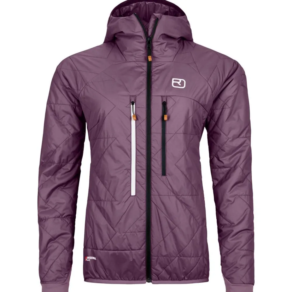Outlet Blouson Ski Swisswool Piz Boè Jacket W Wild Berry Femme Veste De Ski Femme|Veste De Ski