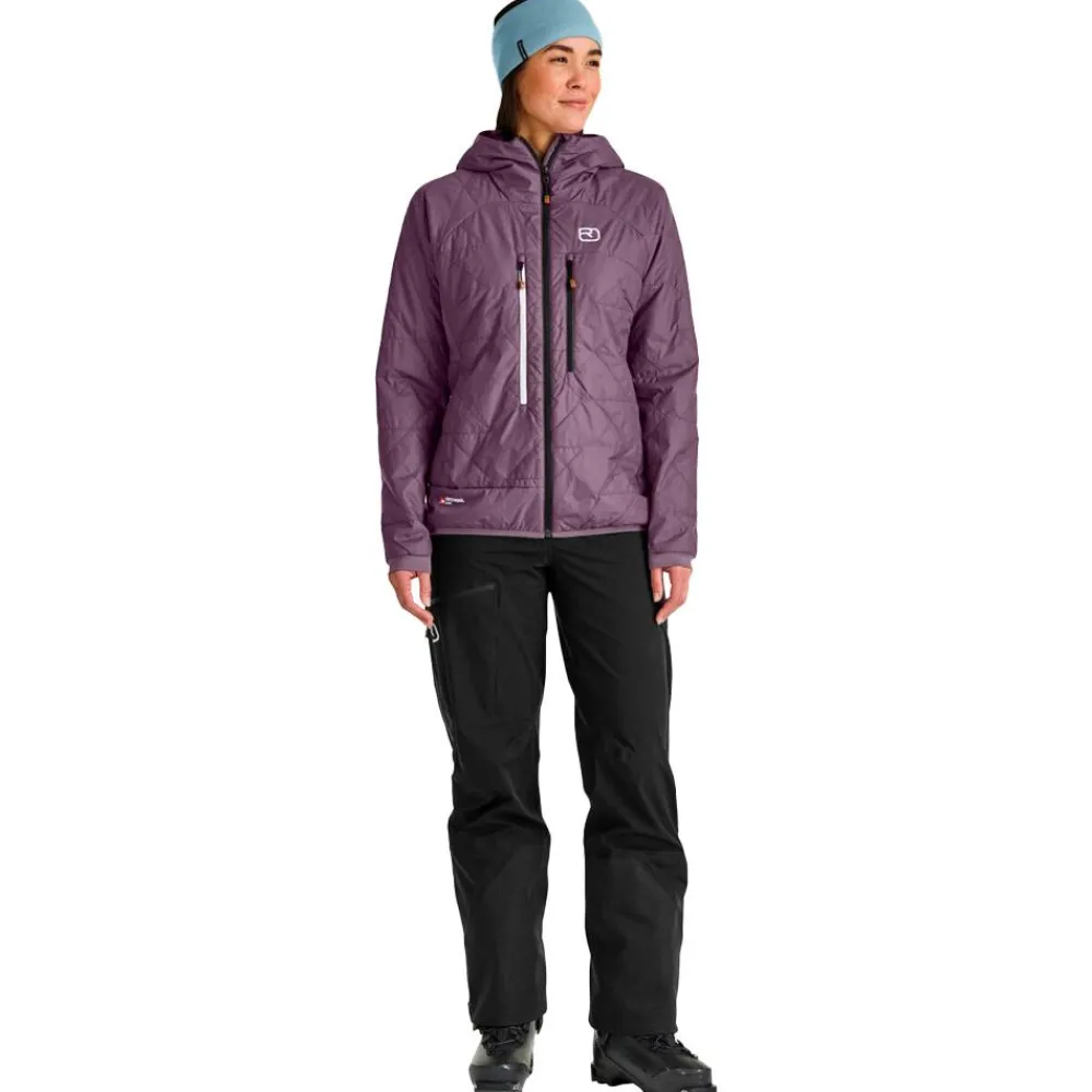 Outlet Blouson Ski Swisswool Piz Boè Jacket W Wild Berry Femme Veste De Ski Femme|Veste De Ski