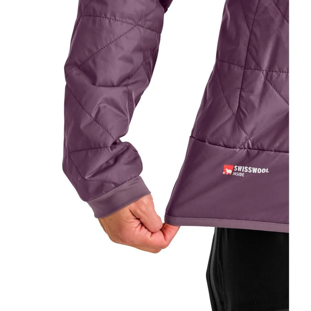 Outlet Blouson Ski Swisswool Piz Boè Jacket W Wild Berry Femme Veste De Ski Femme|Veste De Ski