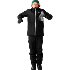 Hot Blouson Ski Daumy Jkt Black Enfant Veste De Ski Enfant|Veste De Ski