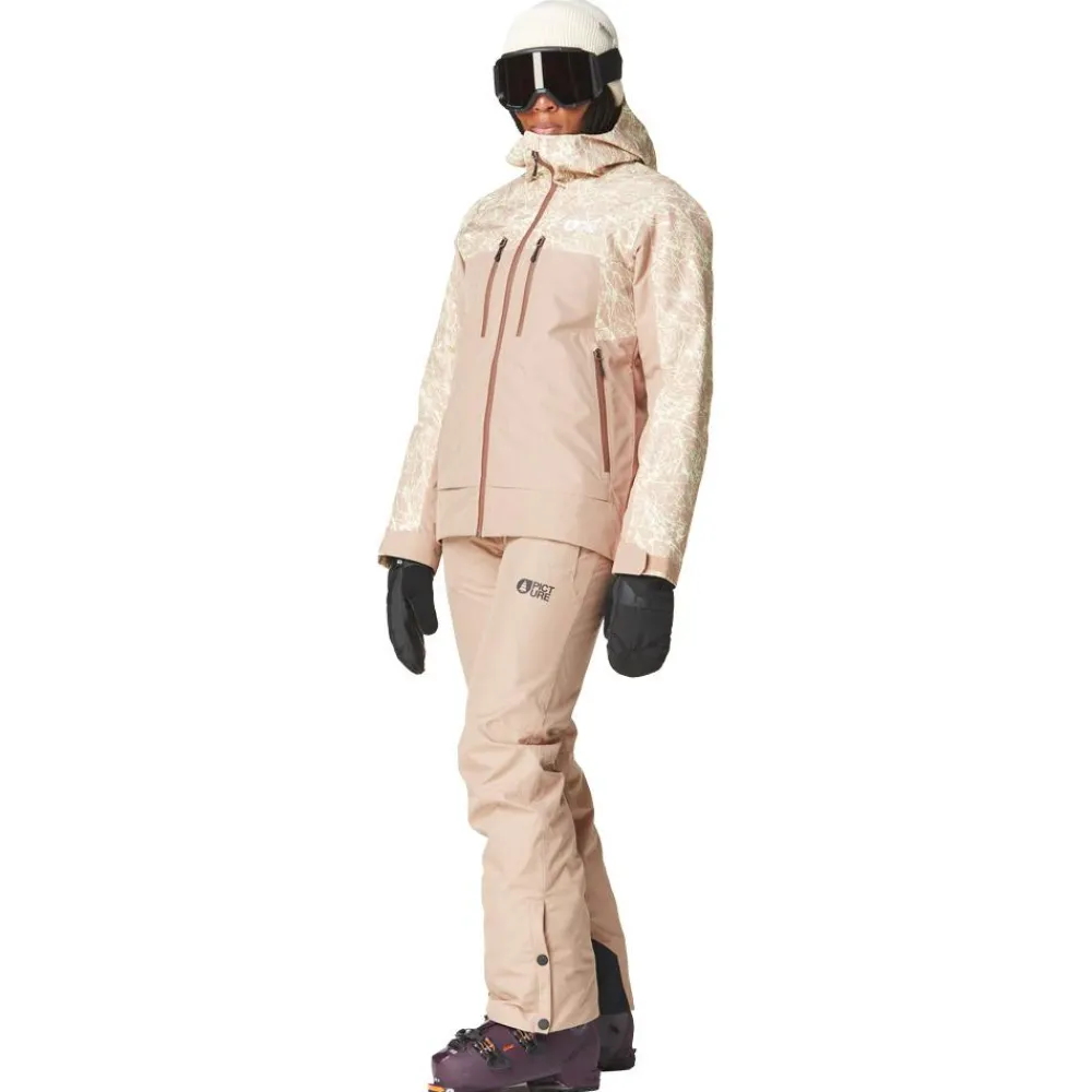 Veste De Ski Femme|Veste De Ski<Picture Blouson Ski Exa Textury Print Textury Print Roebuck