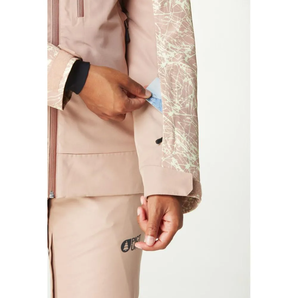Veste De Ski Femme|Veste De Ski<Picture Blouson Ski Exa Textury Print Textury Print Roebuck