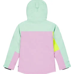Veste De Ski Enfant|Veste De Ski<Picture Blouson Ski Kamelya Silt Green Orchid Acid