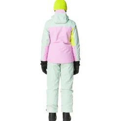 Veste De Ski Enfant|Veste De Ski<Picture Blouson Ski Kamelya Silt Green Orchid Acid