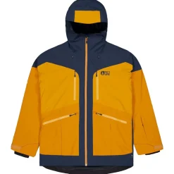 Veste De Ski Homme|Veste De Ski<Picture Blouson Ski Naikoon Jacket Dark Blue Camel Honey