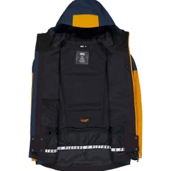 Veste De Ski Homme|Veste De Ski<Picture Blouson Ski Naikoon Jacket Dark Blue Camel Honey