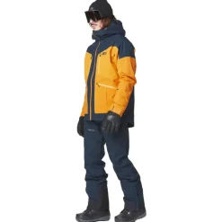 Veste De Ski Homme|Veste De Ski<Picture Blouson Ski Naikoon Jacket Dark Blue Camel Honey