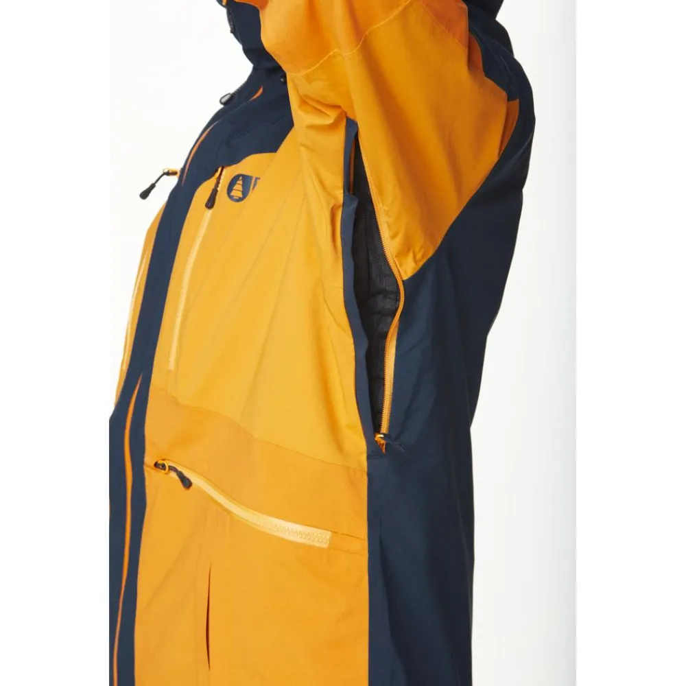 Veste De Ski Homme|Veste De Ski<Picture Blouson Ski Naikoon Jacket Dark Blue Camel Honey