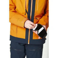 Veste De Ski Homme|Veste De Ski<Picture Blouson Ski Naikoon Jacket Dark Blue Camel Honey