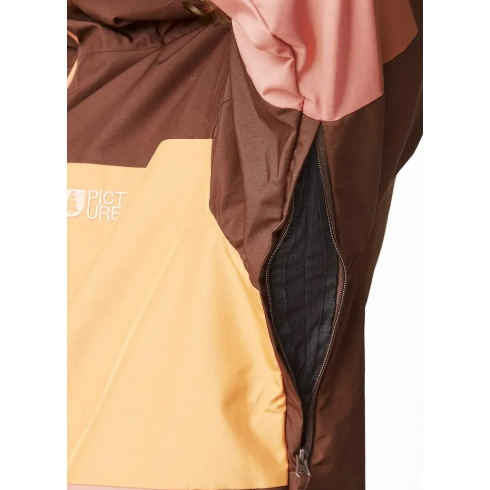 Hot Blouson Ski Nitric Chicory Cedar Brown Homme Veste De Ski|Veste De Ski Homme