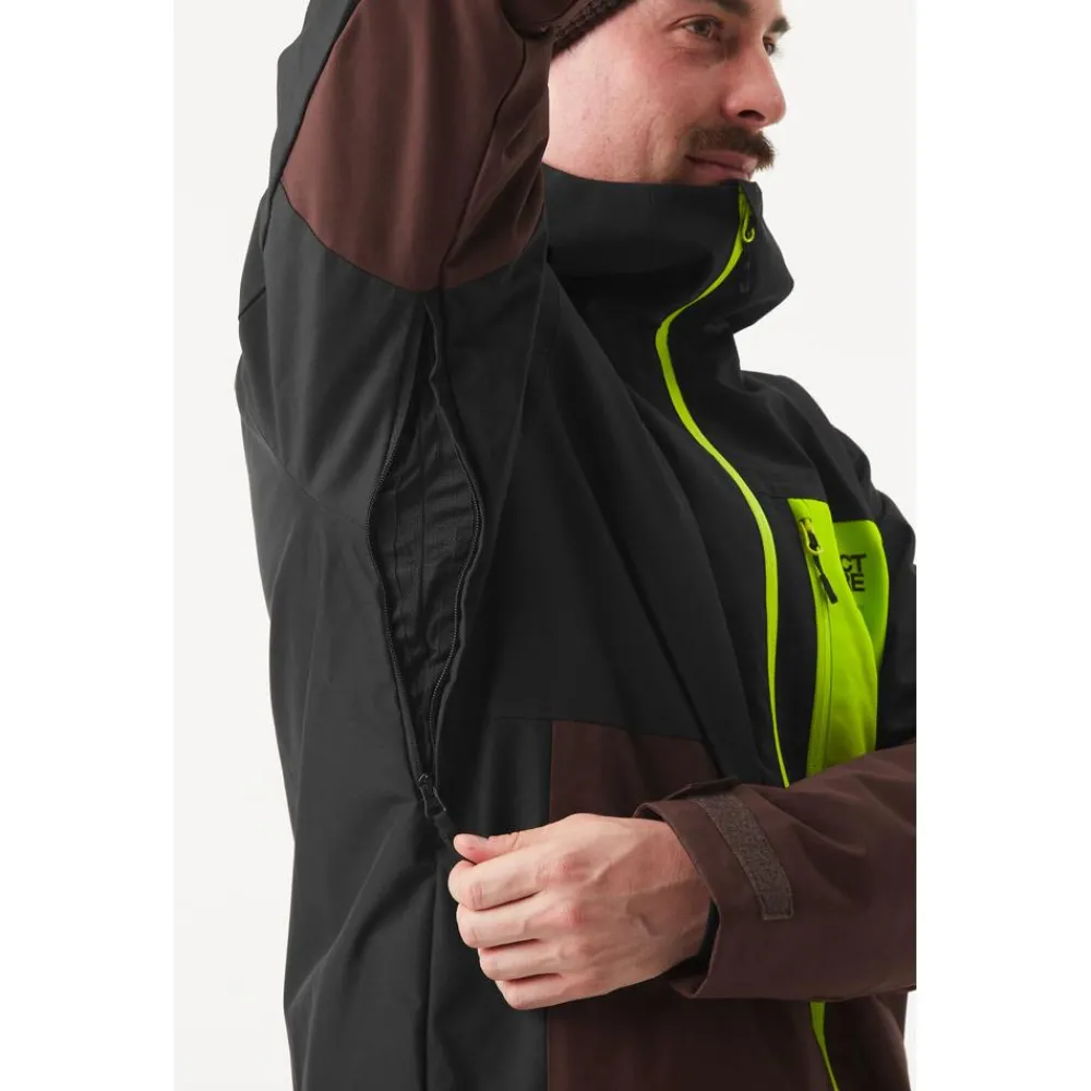 Veste De Ski Homme|Veste De Ski<Picture Blouson Ski Nitric Chicory Coffe Lime Black