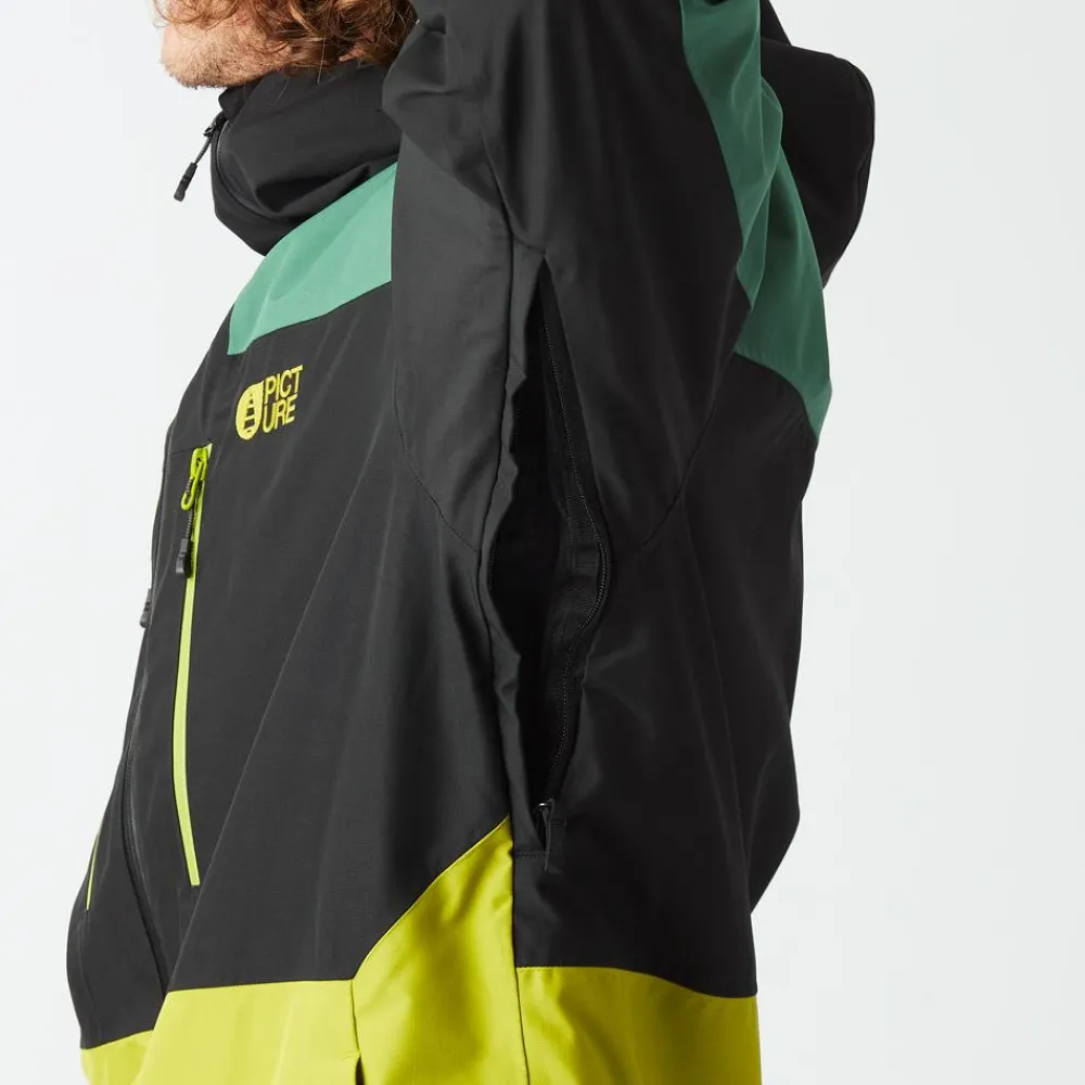 Veste De Ski|Veste De Ski Homme<Picture Blouson Ski Object Smoke Pine Black