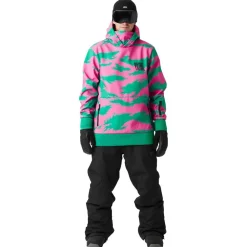 Outlet Blouson Ski Parker Printed Retro Bliss Print Homme Veste De Ski|Veste De Ski Homme