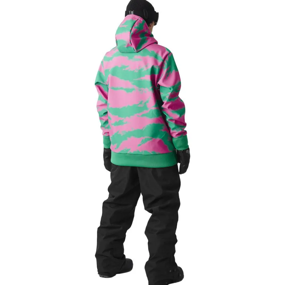 Outlet Blouson Ski Parker Printed Retro Bliss Print Homme Veste De Ski|Veste De Ski Homme