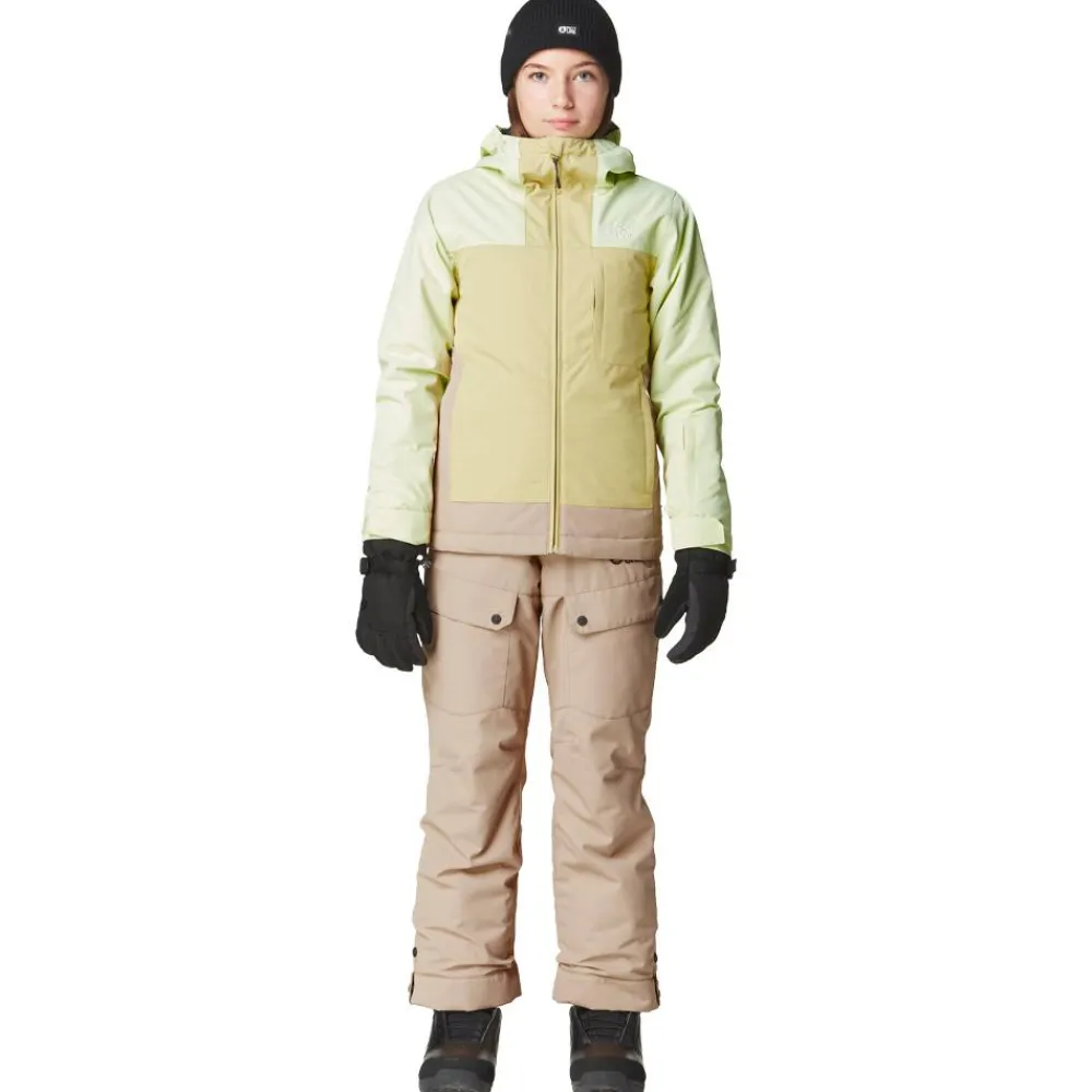 Discount Blouson Ski Seady Lime Cream Roebuck Hemp Enfant Veste De Ski Enfant|Veste De Ski