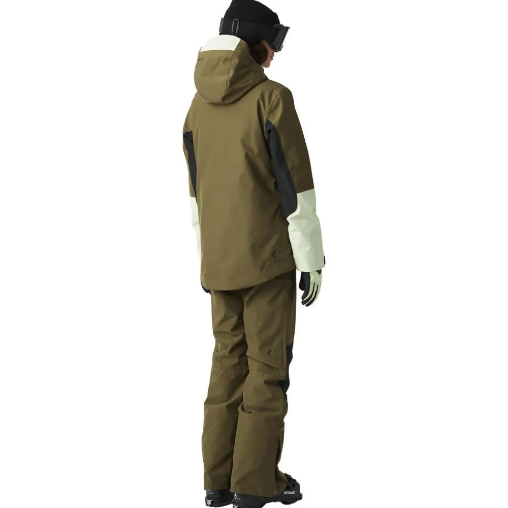 Clearance Blouson Ski Seen Tobacco Femme Veste De Ski|Veste De Ski Femme
