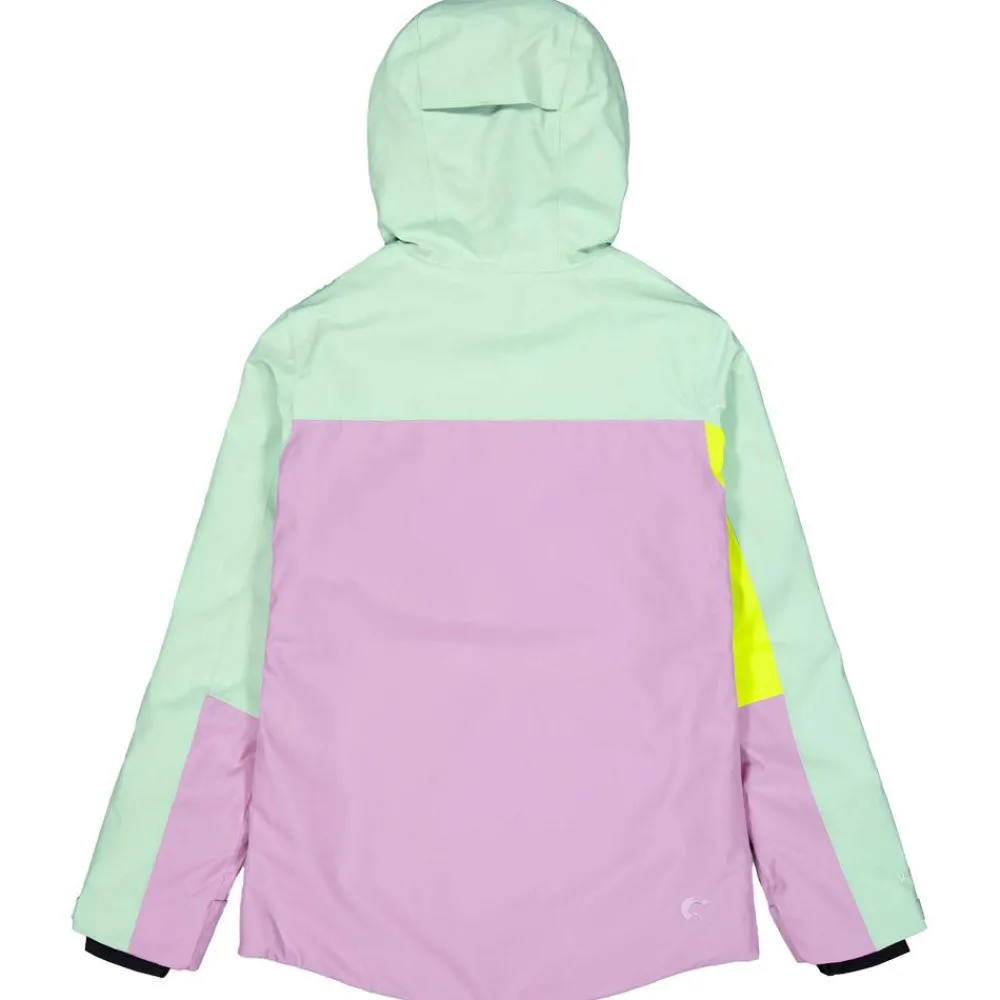 Blouson Ski Seen Silt Green Acid Lime Femme Veste De Ski Femme|Veste De Ski