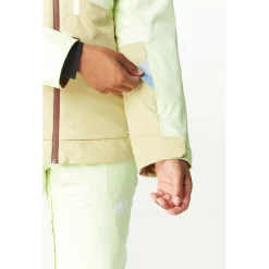 Veste De Ski Femme|Veste De Ski<Picture Blouson Ski Seen Lime Cream Hemp Roebuck