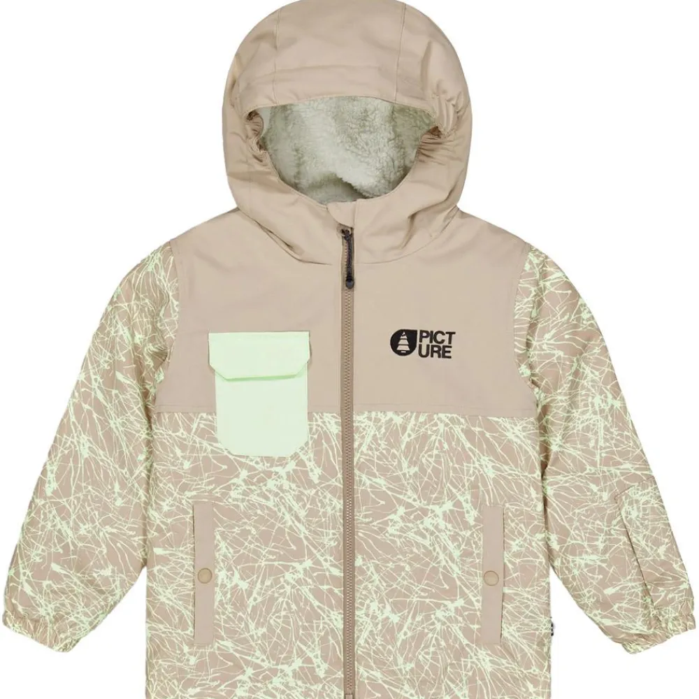 Clearance Blouson Ski Snowy Printed Toddler Textury Print Roebuck Enfant Veste De Ski Enfant|Veste De Ski
