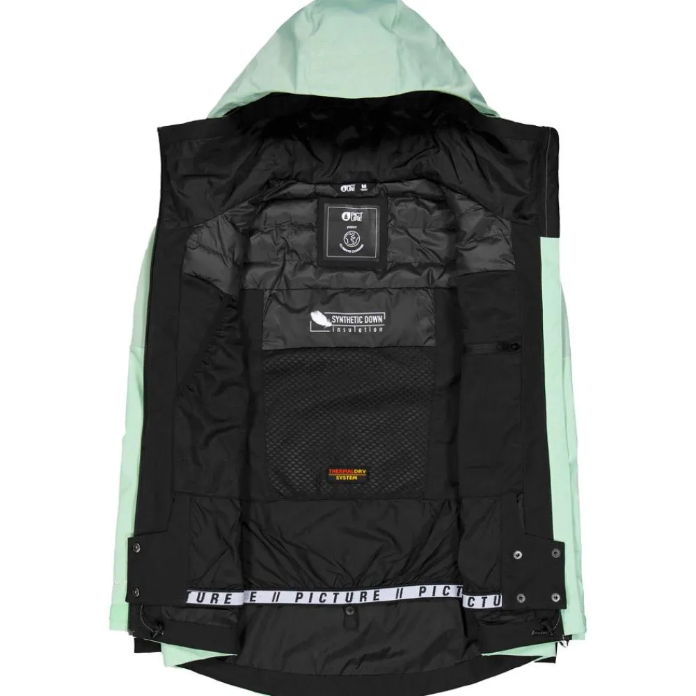 Blouson Ski Sygna Silt Green Femme Veste De Ski Femme|Veste De Ski