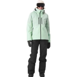 Blouson Ski Sygna Silt Green Femme Veste De Ski Femme|Veste De Ski