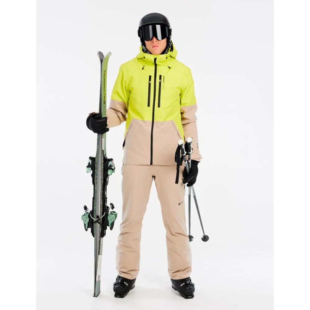 Veste De Ski Homme|Veste De Ski<Protest Blouson Ski Prtbakie Snowjacket Limone