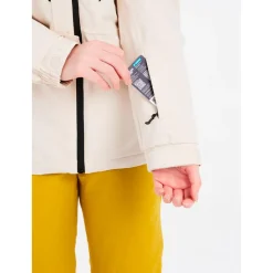 Discount Blouson Ski Prtbeverly Snowjacket Kitoffwhite Femme Veste De Ski Femme|Veste De Ski