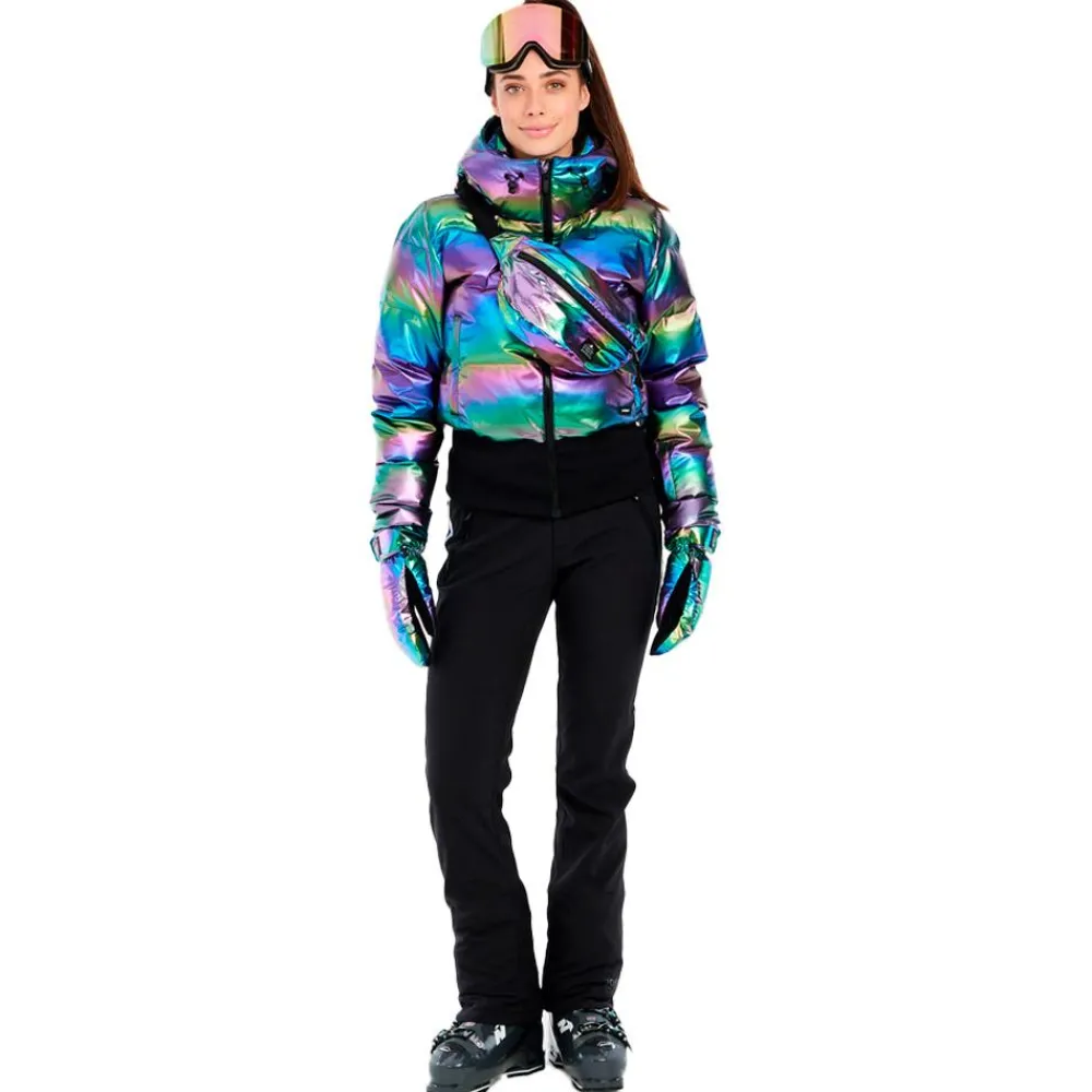 New Blouson Ski Prtlaila Snowjacket True Black Femme Veste De Ski Femme|Veste De Ski