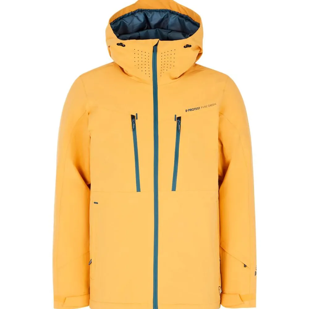 Veste De Ski Homme|Veste De Ski<Protest Blouson Ski Prttimothy Snowjacket Cab Yellow