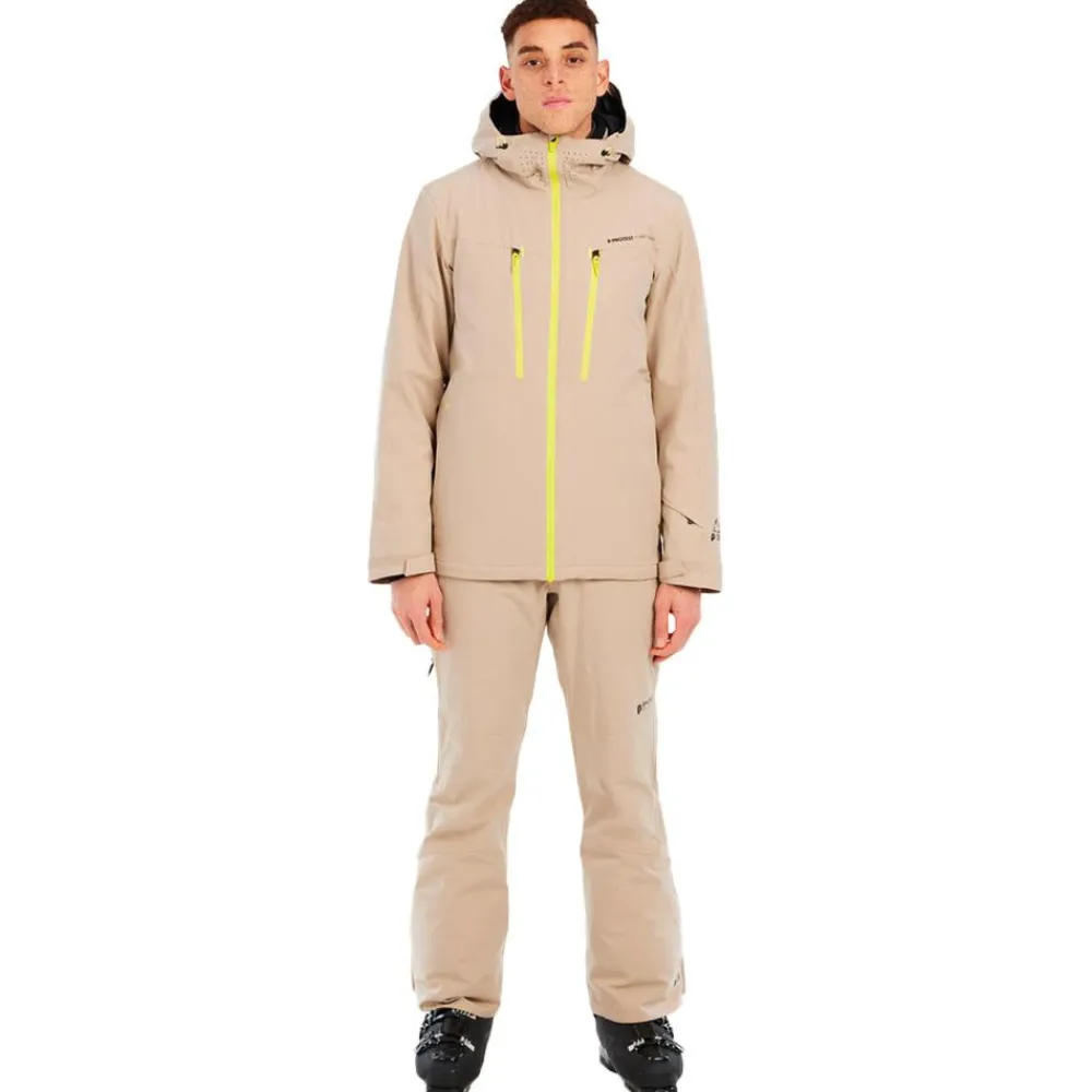 Outlet Blouson Ski Prttimothy Snowjacket Bamboobeige Homme Veste De Ski Homme|Veste De Ski