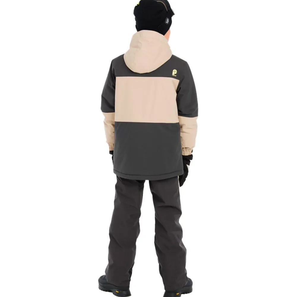 Veste De Ski Enfant|Veste De Ski<Protest Blouson Ski Prtwark Jr Snowjacket Deep Grey