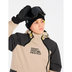 Veste De Ski Enfant|Veste De Ski<Protest Blouson Ski Prtwark Jr Snowjacket Deep Grey