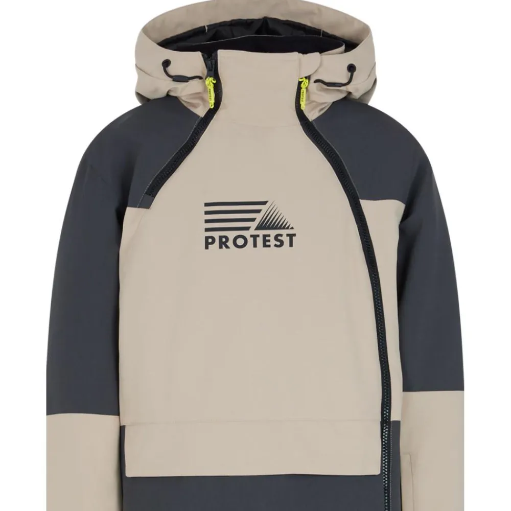 Veste De Ski Enfant|Veste De Ski<Protest Blouson Ski Prtwark Jr Snowjacket Deep Grey
