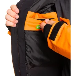 Veste De Ski Homme|Veste De Ski<Quiksilver Blouson Ski Mission Solid Orange Pepper